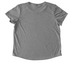 Our Community is a Quilt, a Aluminum Grey Allmade Eco Triblend Women?s Scoop Neck Tee (back-view)