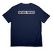 Homes Brewery T Shirt, a Strong Navy All-American Unisex Tee (back-view)