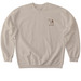 AWHC: The Jenni Wild Horse in Earth Colors, a Sand Softstyle Crewneck Sweatshirt