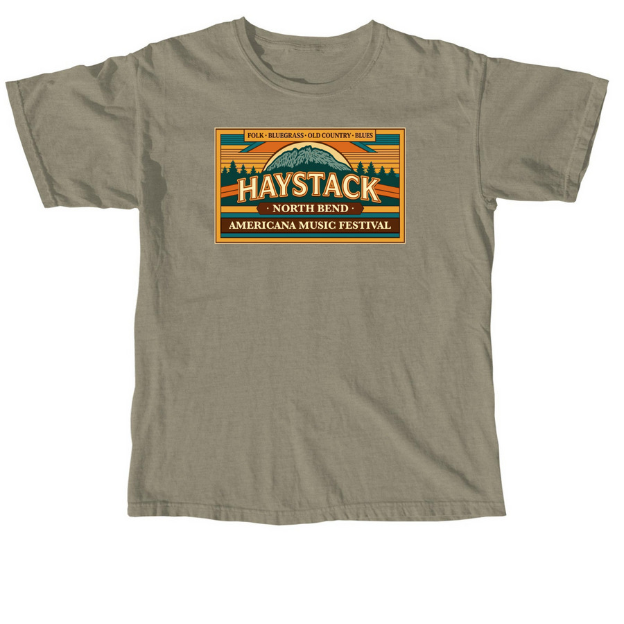 Haystack 2026 - Mountain, a Sandstone Comfort Colors Unisex Tee