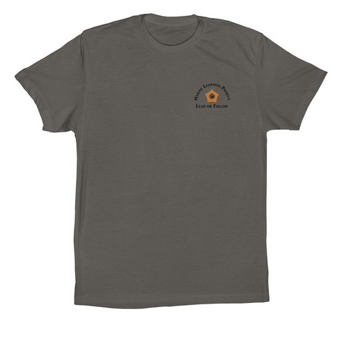 Marine Learning Project x Discovery Voyage, a Asphalt Premium Cotton Tee