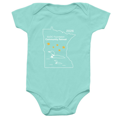 2026 Community Retreat Baby Onesie, a Chill Infant Onesie
