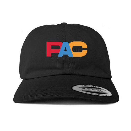 PAC Hat, a Black Printed Classic Baseball Cap