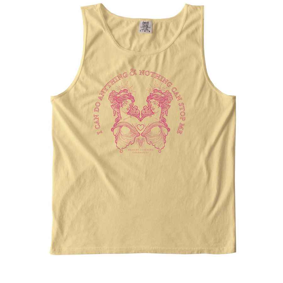 No Limits for Baddies, a Butter Comfort Colors Tank Top