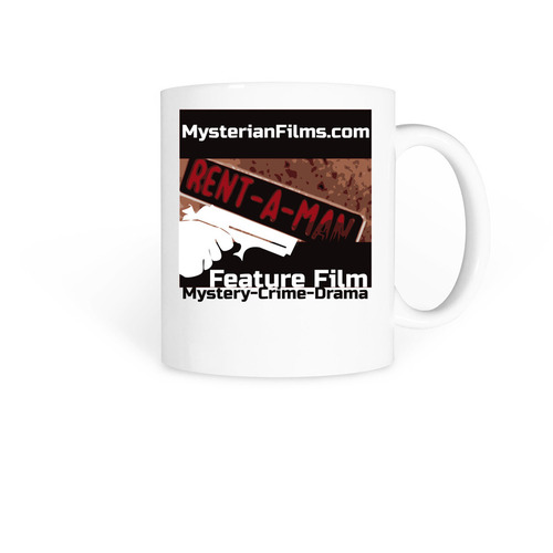RENT-A-MAN Mug, a White Coffee Mug