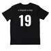 ADAD Athletic Wear Collection, a Black Nike Dri-FIT Jersey Blend Performance Tee (back-view)