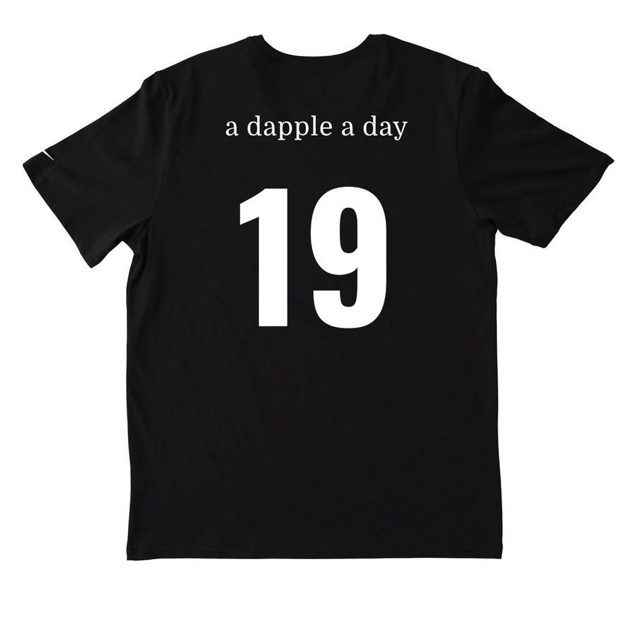 ADAD Athletic Wear Collection, a Black Nike Dri-FIT Jersey Blend Performance Tee (back-view)