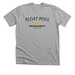 NA- Float Pool Shirts, a Athletic Heather Premium Unisex Tee