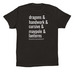 Running River Waldorf School, a Black Premium Cotton Tee