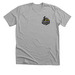 Pocket Front, a Athletic Heather Premium Unisex Tee