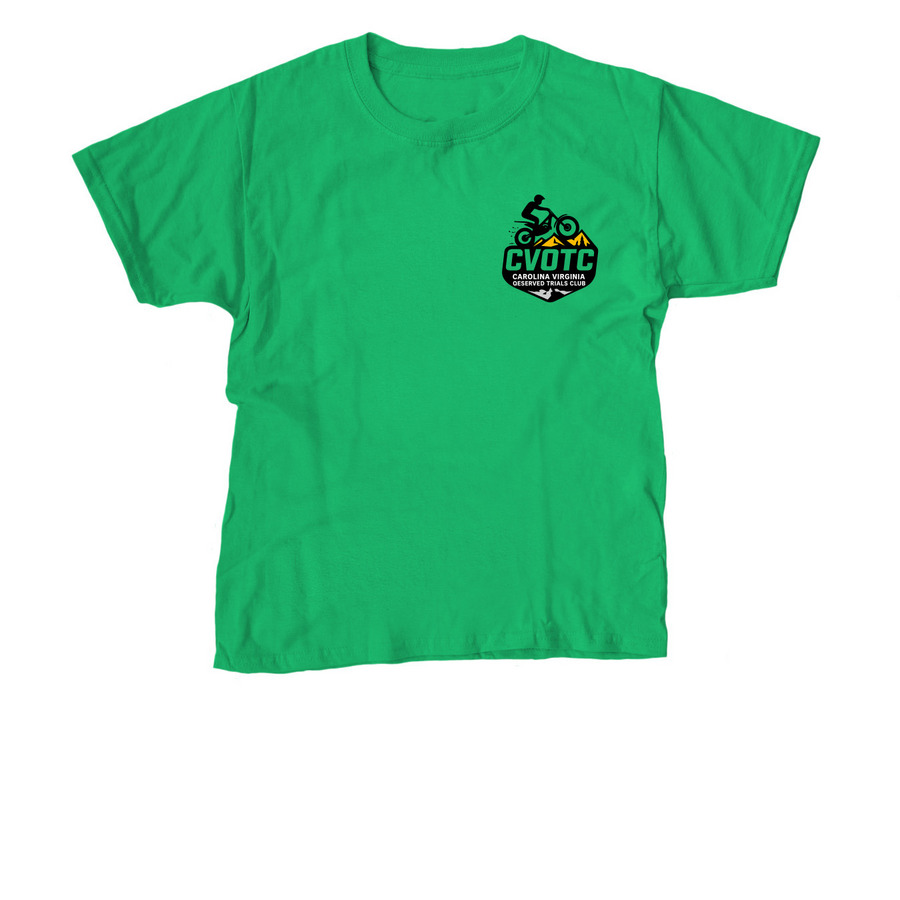 Pocket Front, a Irish Green Youth Unisex Tee