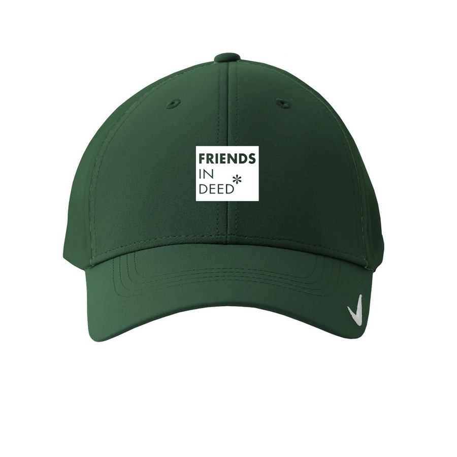 Friends In Deed, a Gorge Green Printed Nike Dri-FIT Legacy Performance Cap