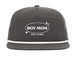 Boy Mom Snapback, a Charcoal/ White Printed Umpqua Snapback Cap