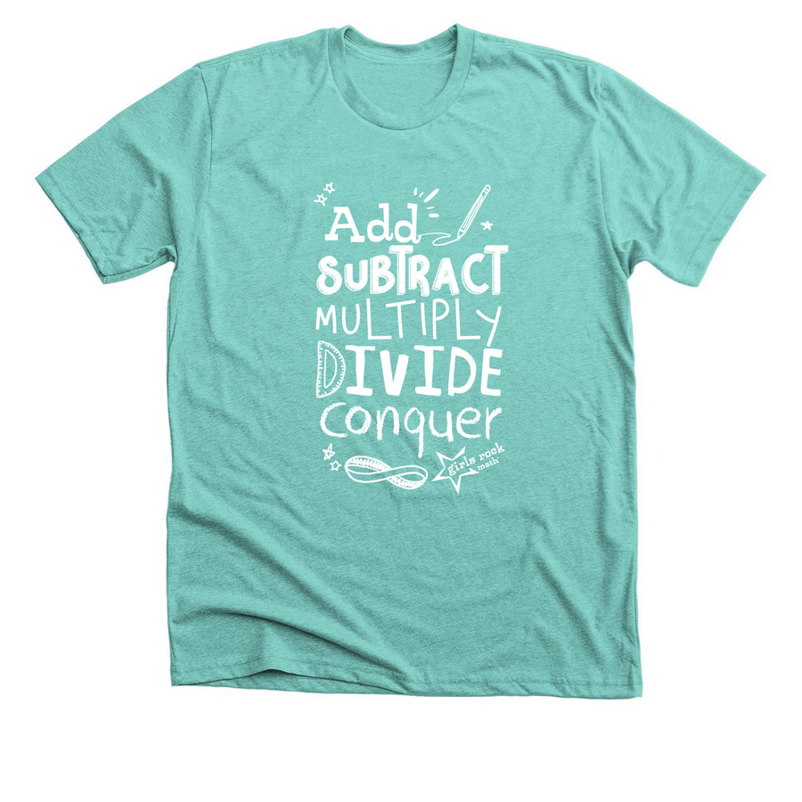 Scholarship Fund T-Shirt Fundraiser, a Heather Sea Green Premium Unisex Tee