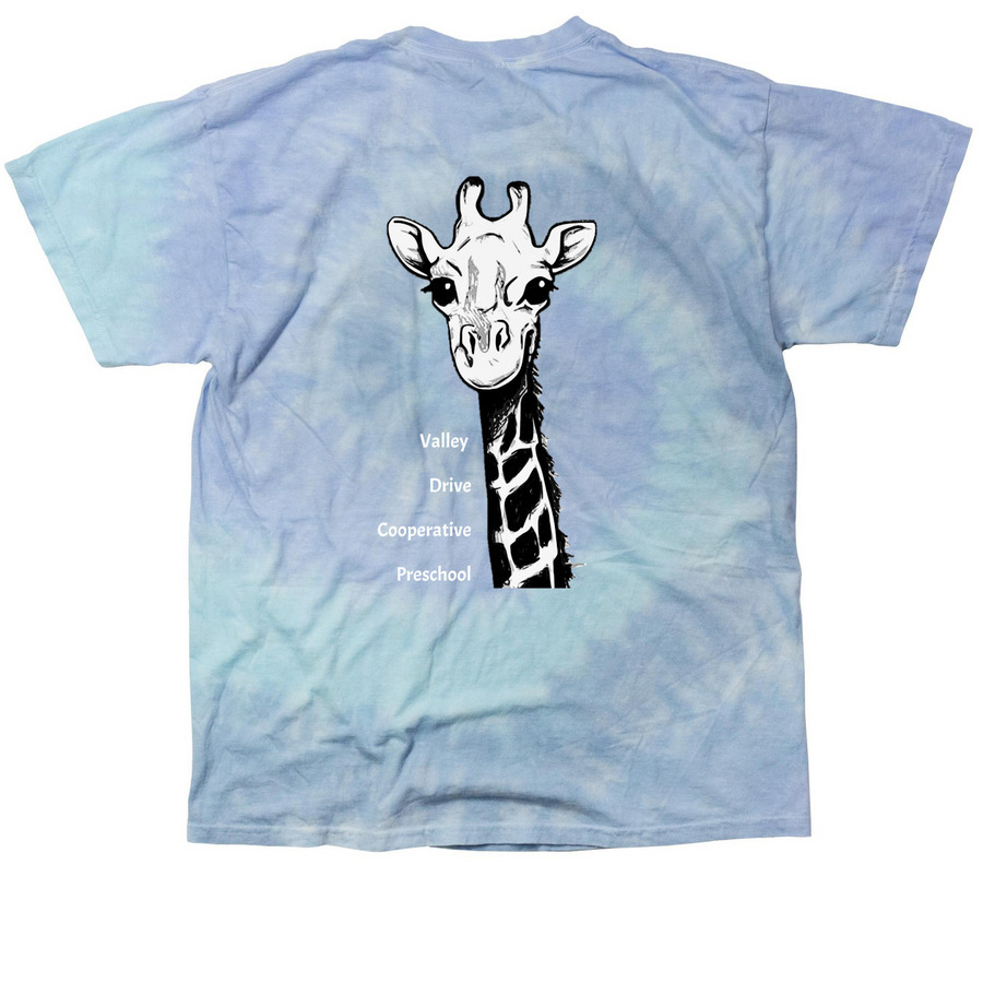 Valley Drive Tie Dye Clothing Fundraiser&nbsp;, a Lagoon Classic Tie Dye Tee (back-view)
