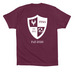 U8G Hartman/Hartman/Rohr, a Maroon Premium Cotton Tee (back-view)