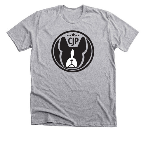 Nesta Dog by CJP, a Athletic Heather Premium Unisex Tee