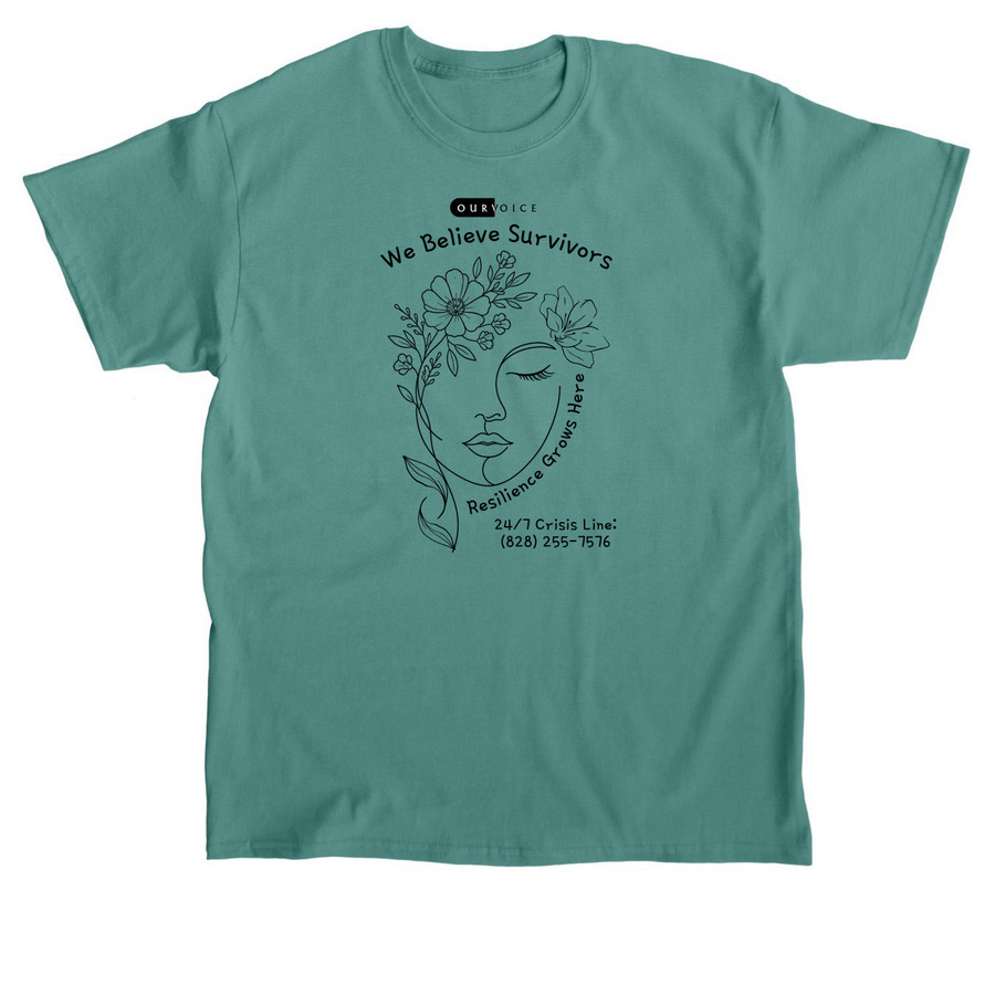 2026 OV Believe Survivors T-Shirt, a Jade Dome Classic Unisex Tee
