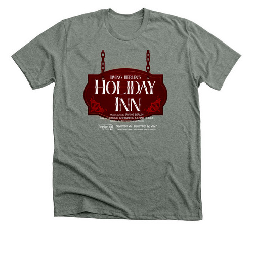 2027 Holiday Inn, a Deep Heather Premium Unisex Tee