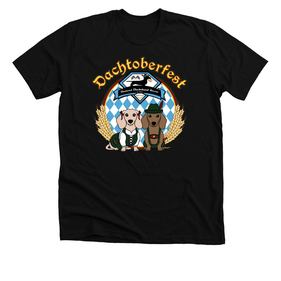 DDRTX Dachtoberfest 2026, a Solid Black Blend Premium Unisex Tee