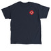 Local 1964 Battle Logo, a Navy Classic Unisex Tee