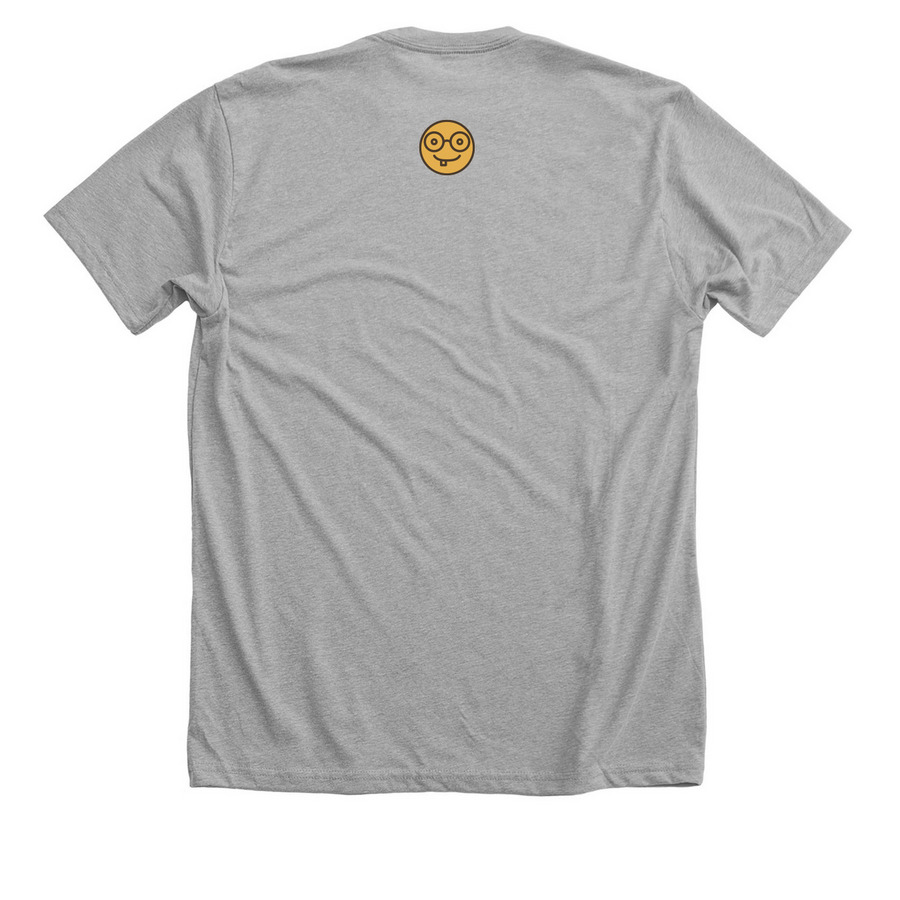 Always. Expect.&nbsp; Miracles., a Athletic Heather Premium Unisex Tee (back-view)