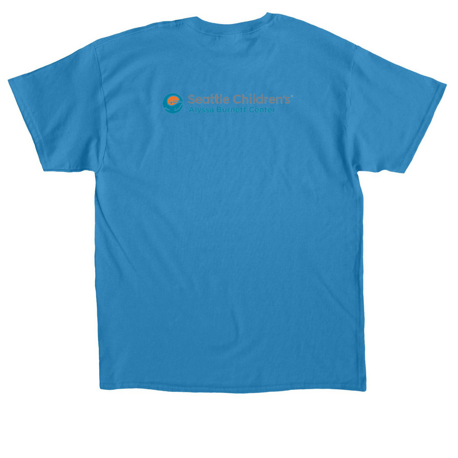 Tropical Twist Dance Party 2026!, a Sapphire Classic Unisex Tee (back-view)