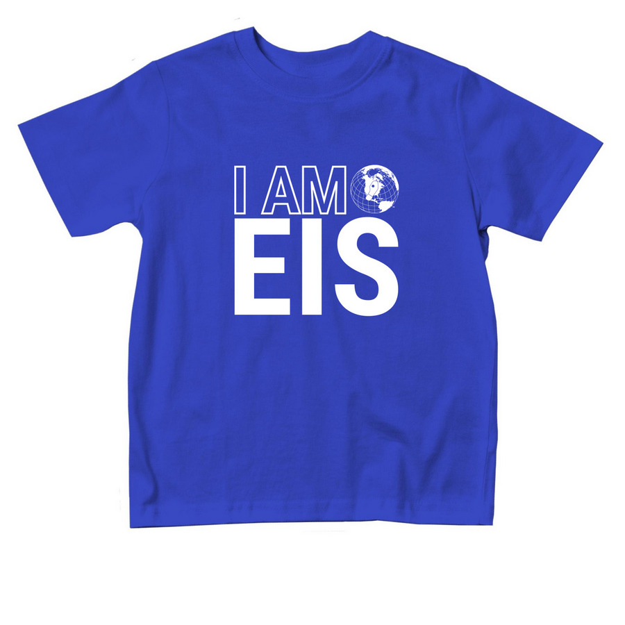 I AM EIS Youth Shirt, a Royal Blue Toddler Tee