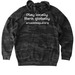 International Arcade League, a Black Camo Heavyweight Camo Pullover Hoodie (back-view)