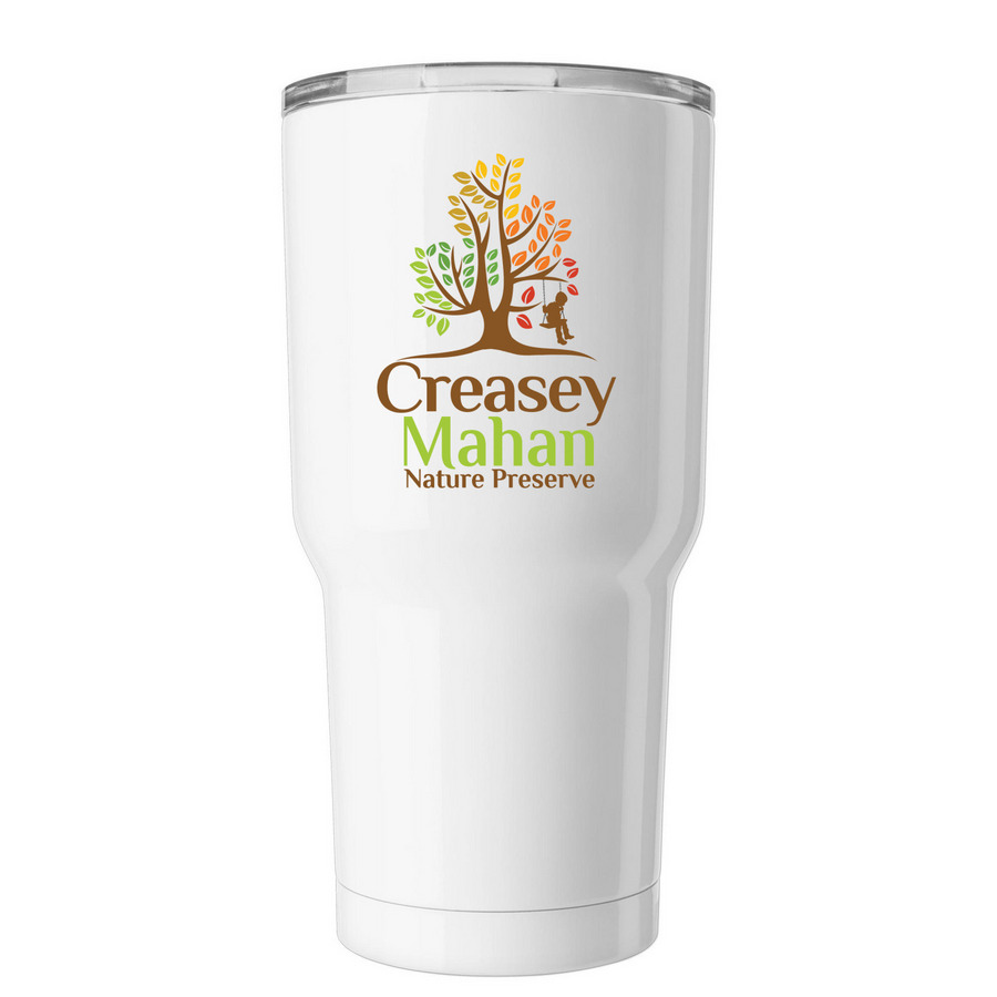 Tumbler, a White Insulated Tumbler