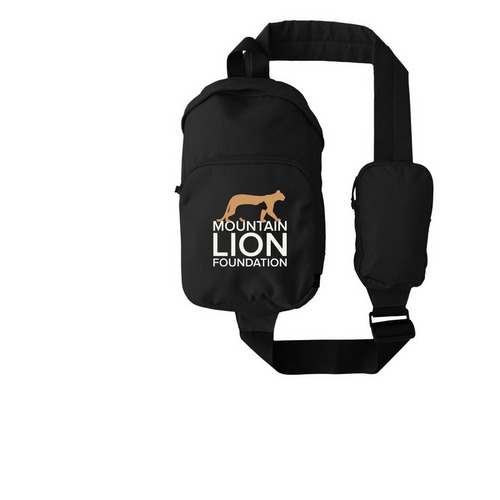Mountain Lion Foundation Sling Bag, a Black Grove Sling Bag