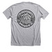 Summer SHRED, a Athletic Heather Premium Unisex Tee (back-view)