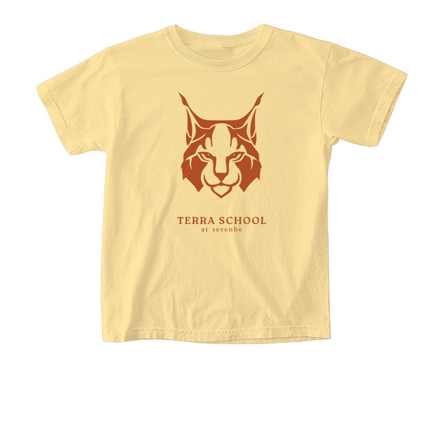 Youth - Red Bobcat Gear, a Butter Comfort Colors Youth Tee
