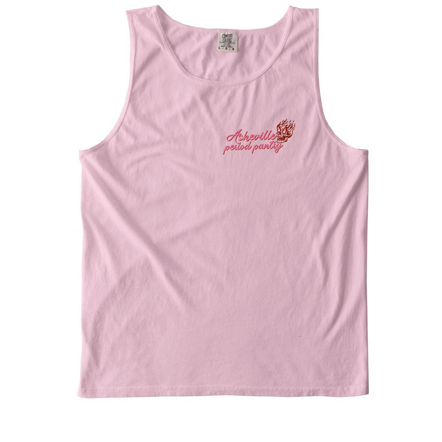 Ask Me Top, a Blossom Comfort Colors Tank Top