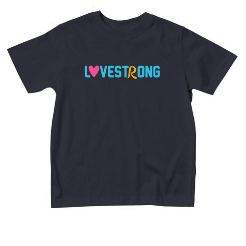 LOVESTRONG Toddler Tees, a Navy Toddler Tee