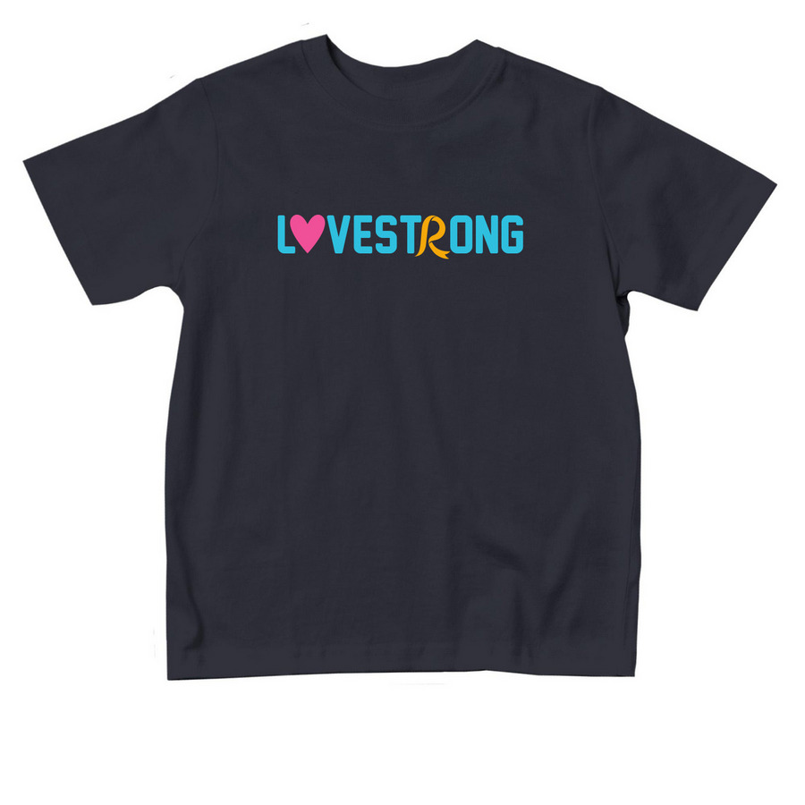 LOVESTRONG Toddler Tees, a Navy Toddler Tee