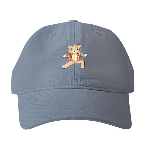 Bear Hat, a Bay Printed Pigment Dye Baseball Cap