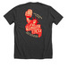 Shilelagh Law "Brewed in NY" Tee, a Dark Grey Heather Premium Unisex Tee (back-view)
