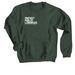 PROTECT PUBLIC LIBRARIES, a Forest Crewneck Sweatshirt