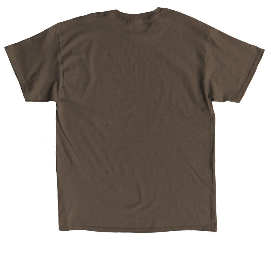 for his glory&nbsp;, a Dark Chocolate Classic Unisex Tee (back-view)