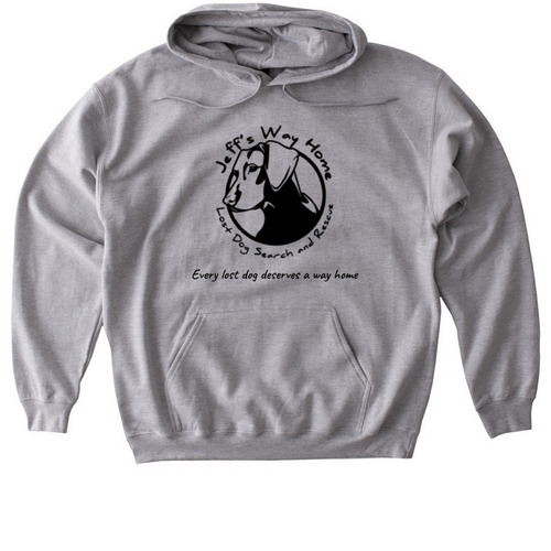 Deserves a Way Home, a Sport Grey Gildan Softstyle Pullover Hoodie