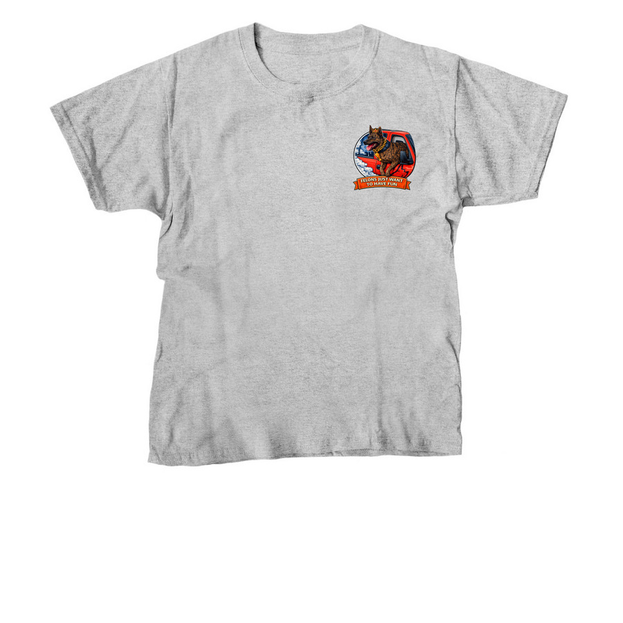 Chickenleigh Drop, a Sport Grey Youth Unisex Tee