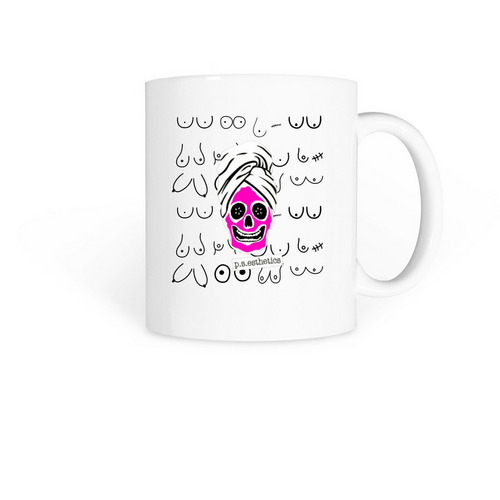 P.S & DD Boobs Mug, a White Coffee Mug