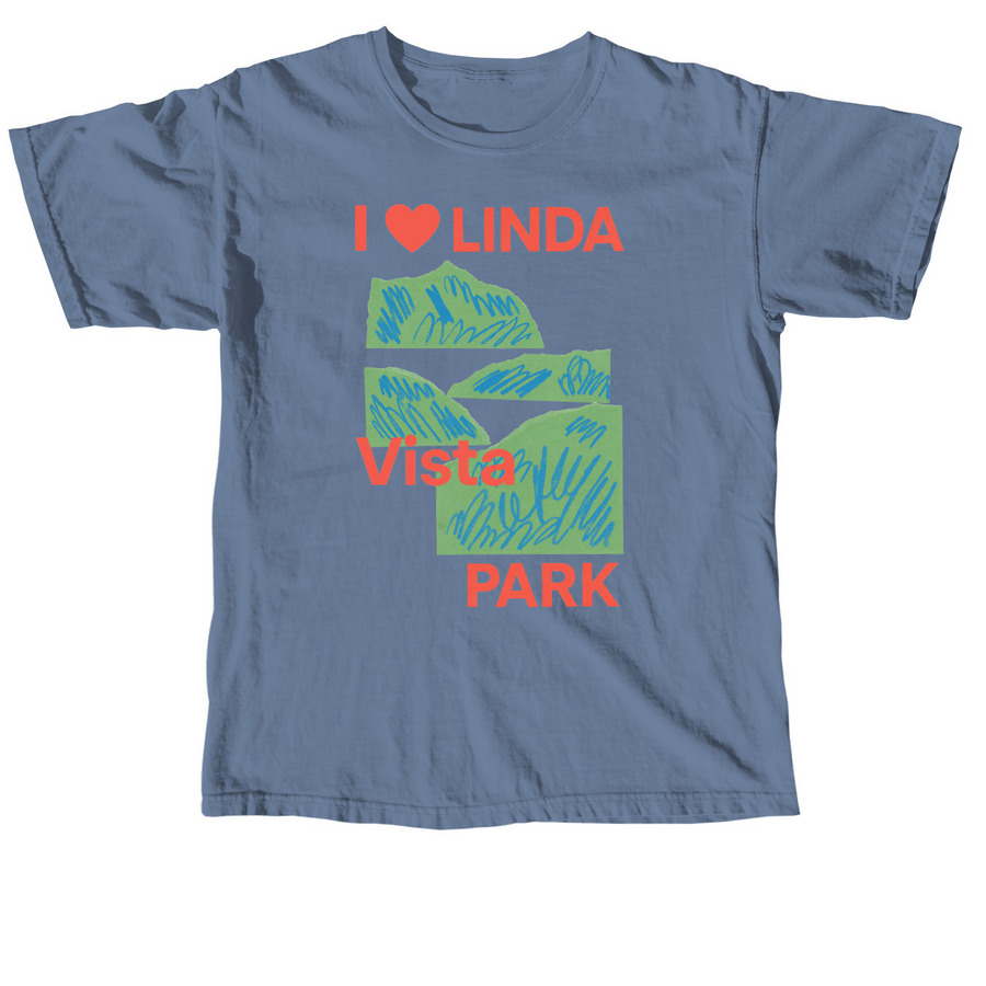 Our Park tee, a Blue Jean Comfort Colors Unisex Tee