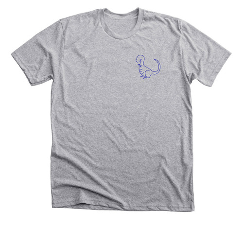 We on top, a Athletic Heather Premium Unisex Tee