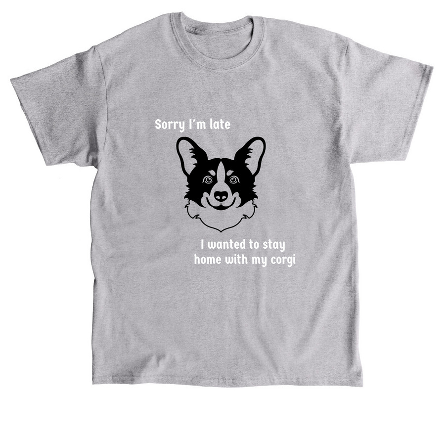 ECCR Sorry I'm Late, a Sport Grey Classic Unisex Tee