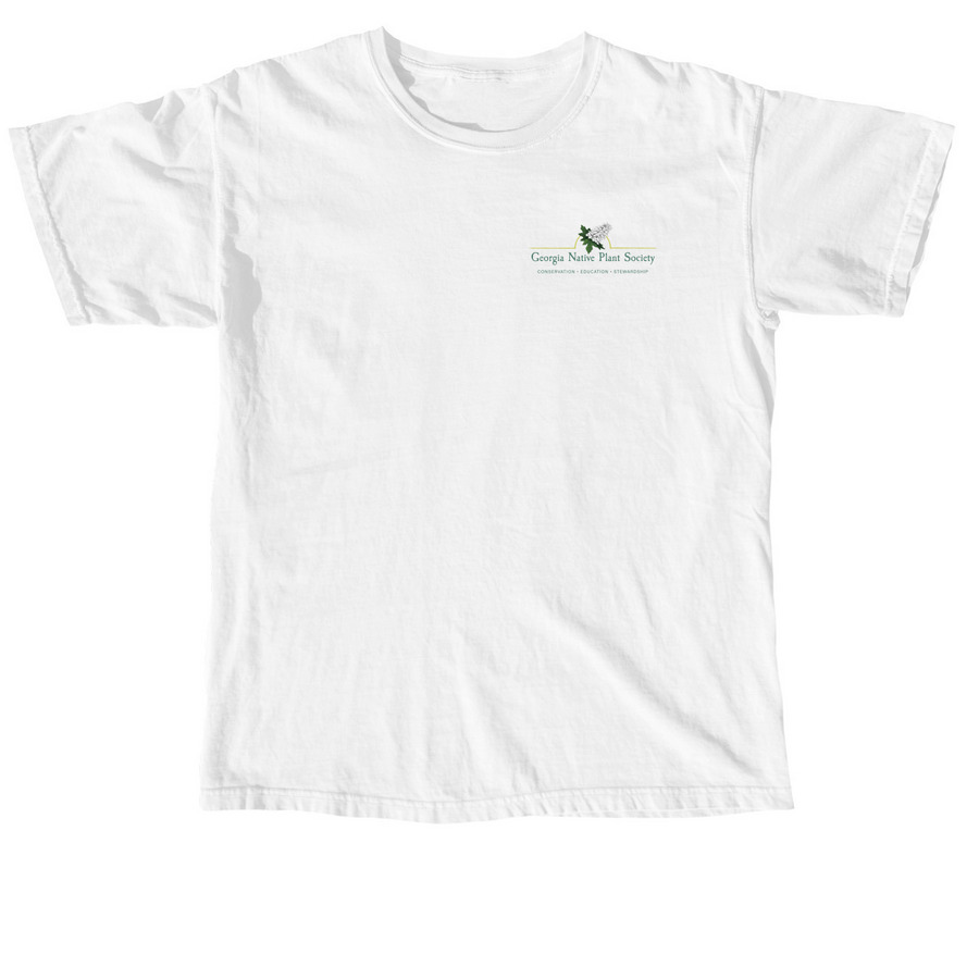 GNPS Logo 2026 Plant of the Year Shirts, a White Comfort Colors Unisex Tee