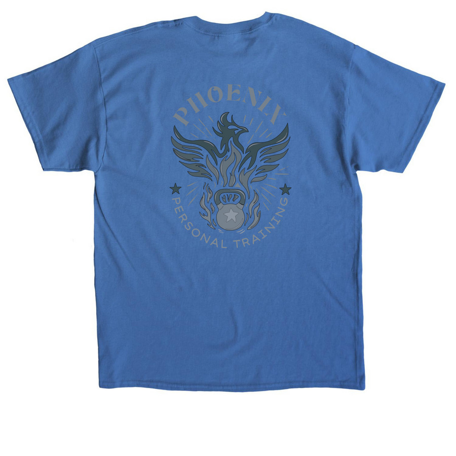 Phoenix PT Shirts, a Sapphire Classic Unisex Tee (back-view)