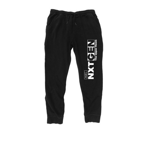 NXTGEN The Upper Room | Jogger, a Black Midweight Fleece Joggers