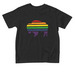 Rainbow Bison | Toddler, a Black Toddler Tee